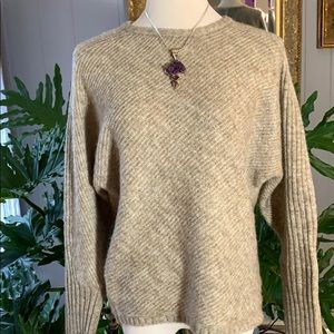 Max Studio Textured Knit Couper Sweater NWT